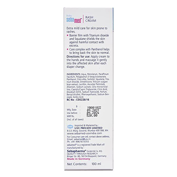 Sebamed Baby Rash Cream 100ml