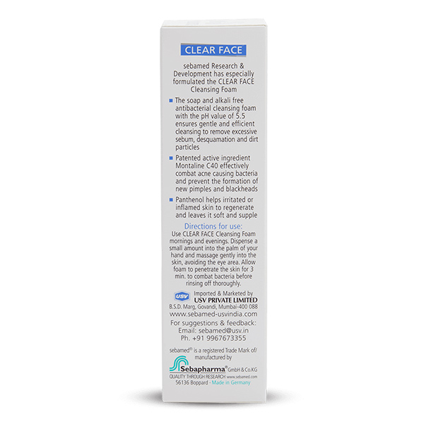 Sebamed Clear Face Cleansing Foam 50ml