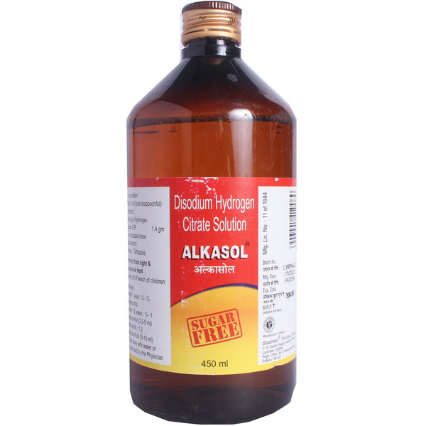 Alkasol Sugar Free Oral Solution 450ml