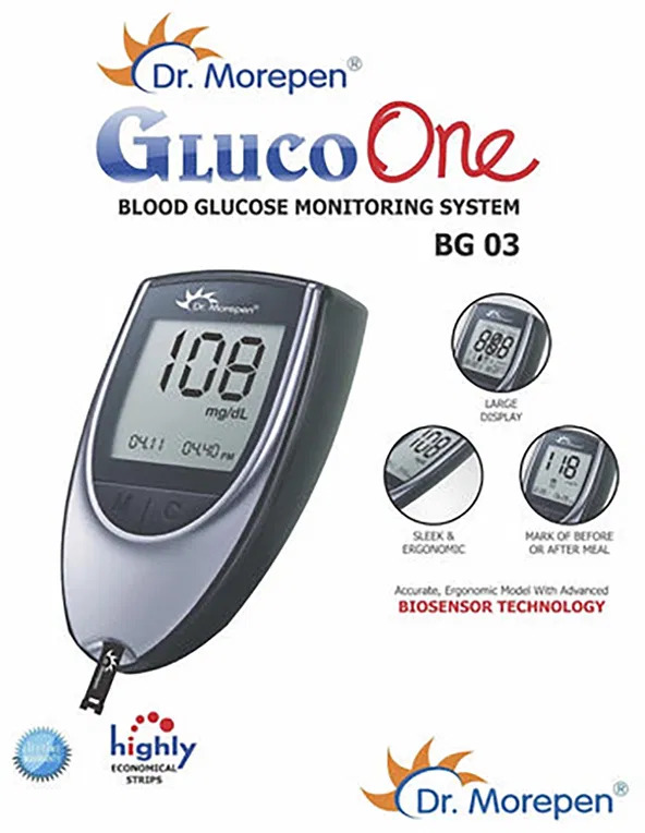 Dr. Morepen Gluco One BG-03 Glucometer