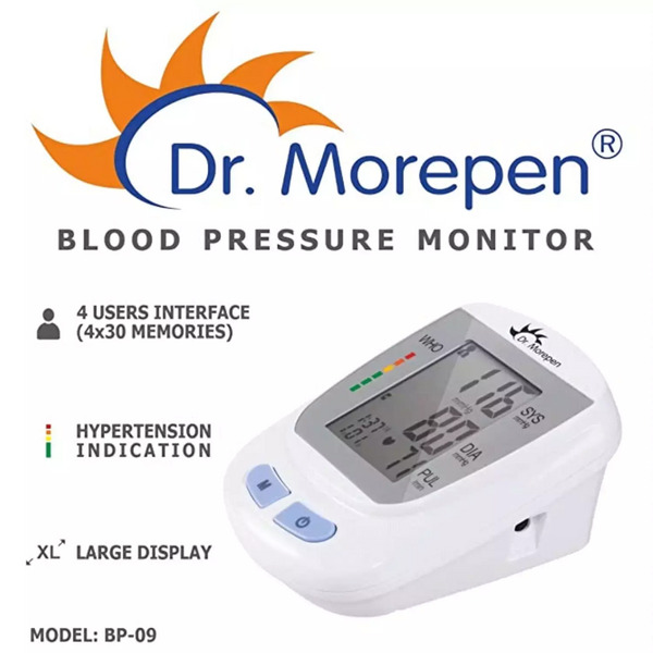 Dr. Morepen BP-09 Digital Blood Pressure Monitor