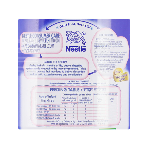 Nestle Lactogen 1 Infant Formula Powder 400g Tin (upto 6 months)