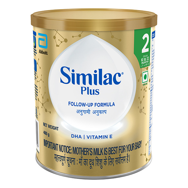 Similac Plus Stage 2 Follow-Up Formula 400g Tin