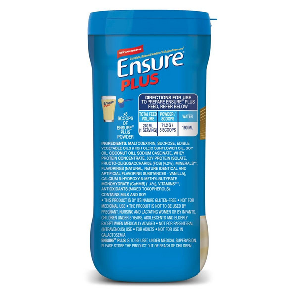 Ensure Plus Vanilla Powder 400g (Jar)