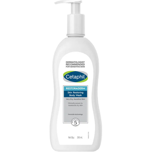 Cetaphil Restoraderm Body Wash 295ml (Very Dry, Sensitive Skin)