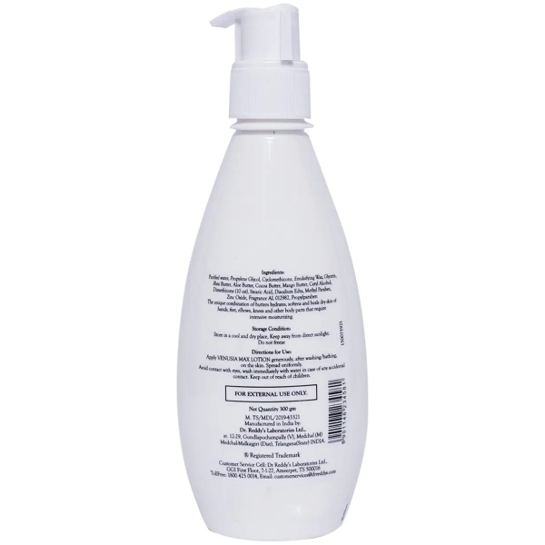 Venusia Max Intensive Moisturizing Lotion 300g