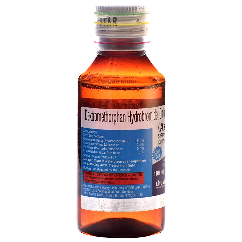 Asthakind-DX Sugar Free Syrup 100ml