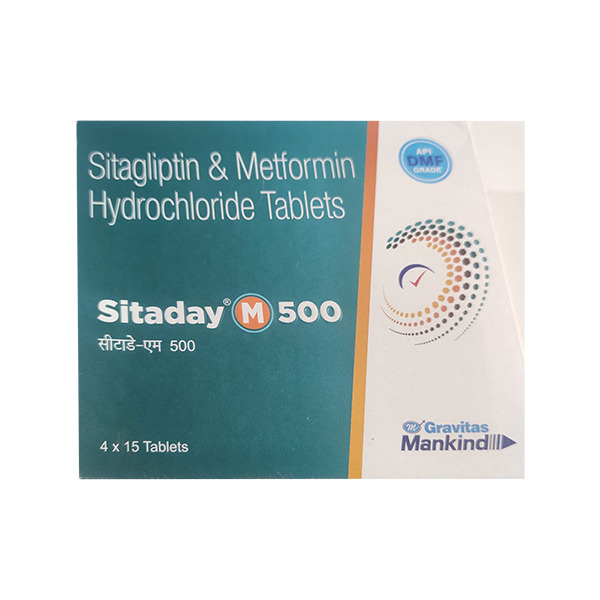 Sitaday M 500 Tablet 15's