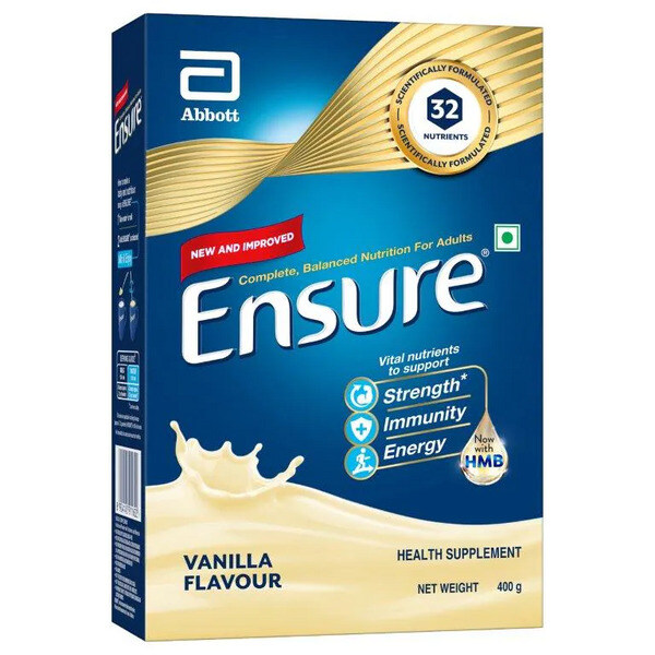 Ensure Vanilla Nutritional Powder 400g (Refill Pack)