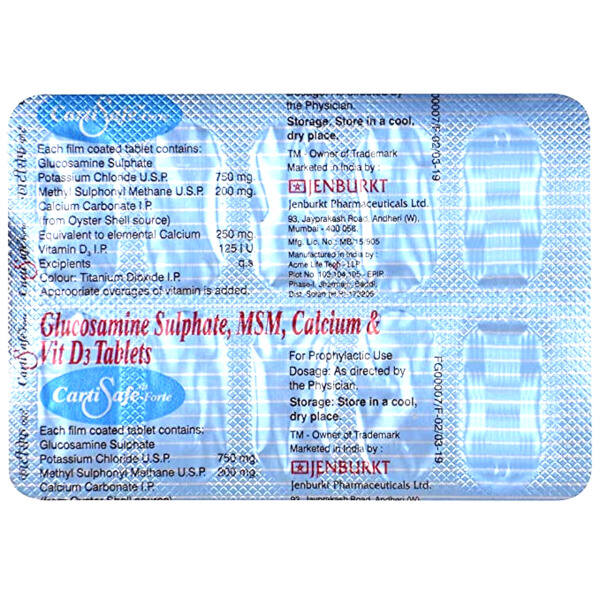 Cartisafe Forte Tablet 10's