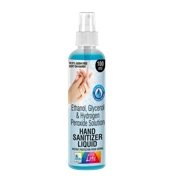 Apollo Life Hand Sanitizer Liquid 100ml