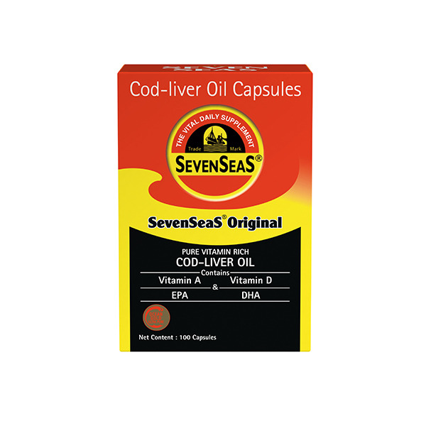 Seven Seas Original Cod-Liver Oil Capsule 100's