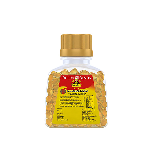 Seven Seas Original Cod-Liver Oil Capsule 100's