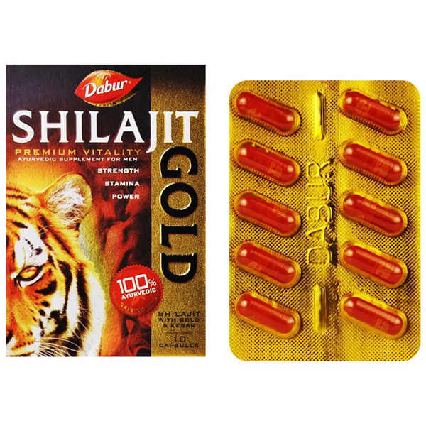 Dabur Shilajit Gold Capsule 10's