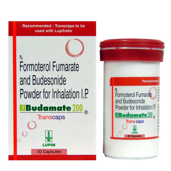 Budamate 200 Transcaps 30's