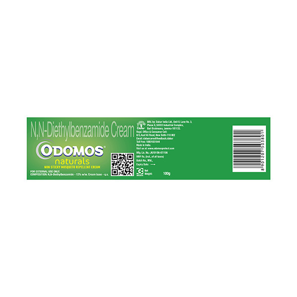 Dabur Odomos Aloevera & Citronella Naturals Cream 100g