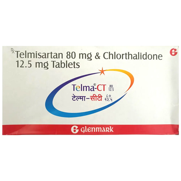 Telma-CT 80/12.5 Tablet 15's