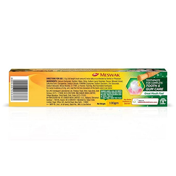 Dabur Meswak Complete Tooth & Gum Care Toothpaste 100g