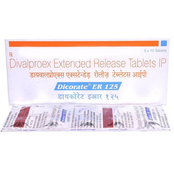 Dicorate ER 125 Tablet 10's