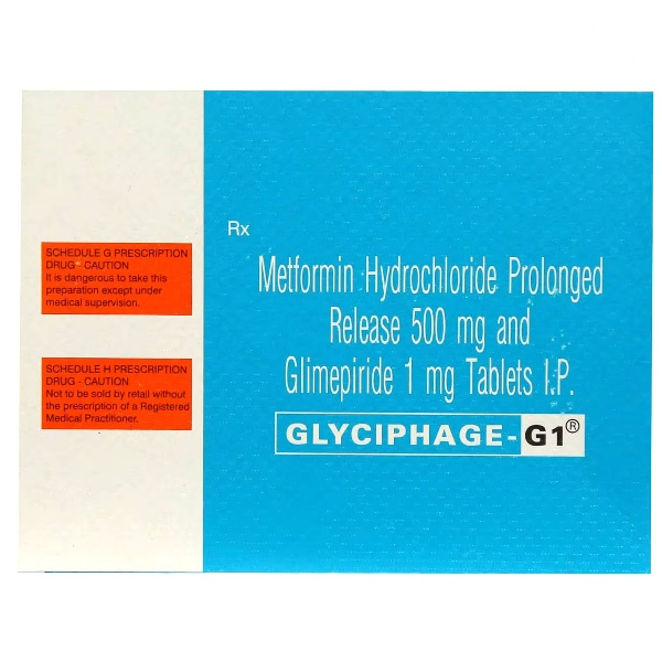 Glyciphage-G1 Tablet 10's