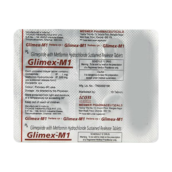 Glimex-M1 Tablet 10's