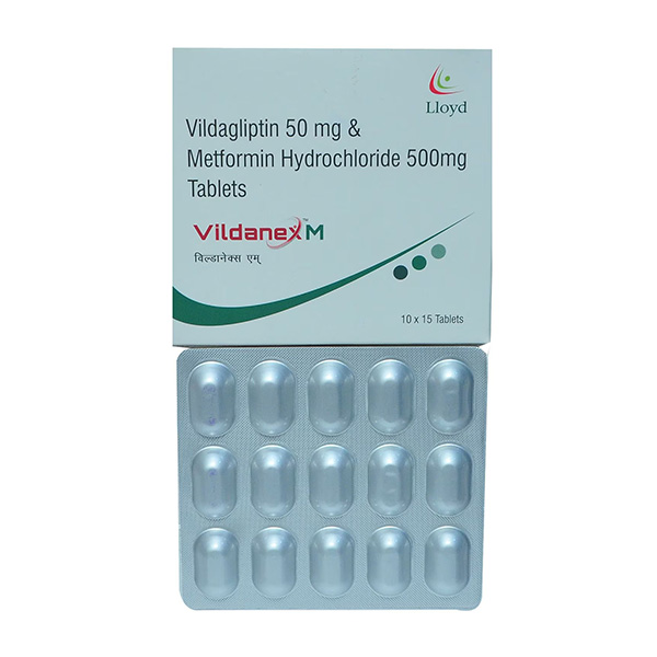 Vildanex M Tablet 15's