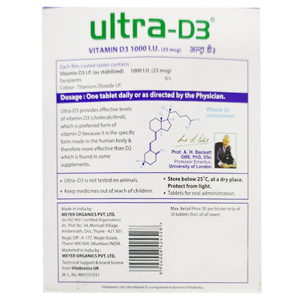 Ultra-D3 1K Tablet 30's