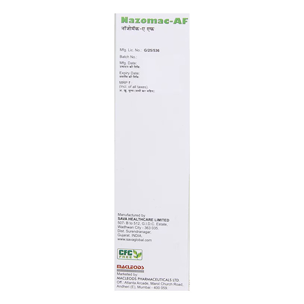 Nazomac-AF Nasal Spray 12ml