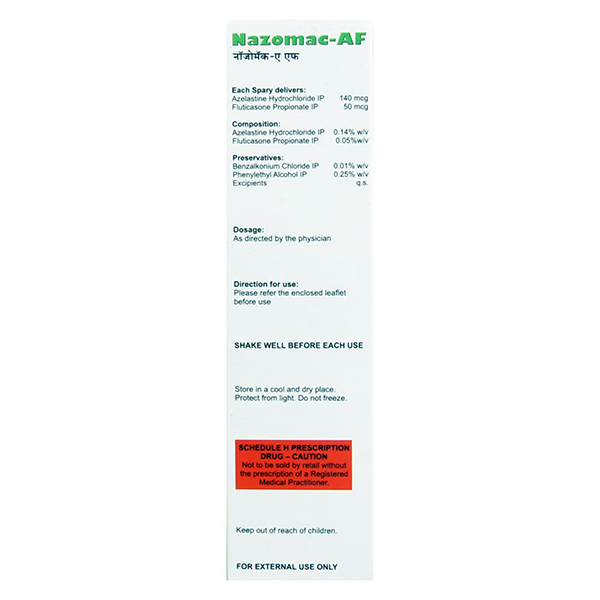 Nazomac-AF Nasal Spray 12ml