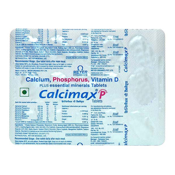 Calcimax P Tablet 15's