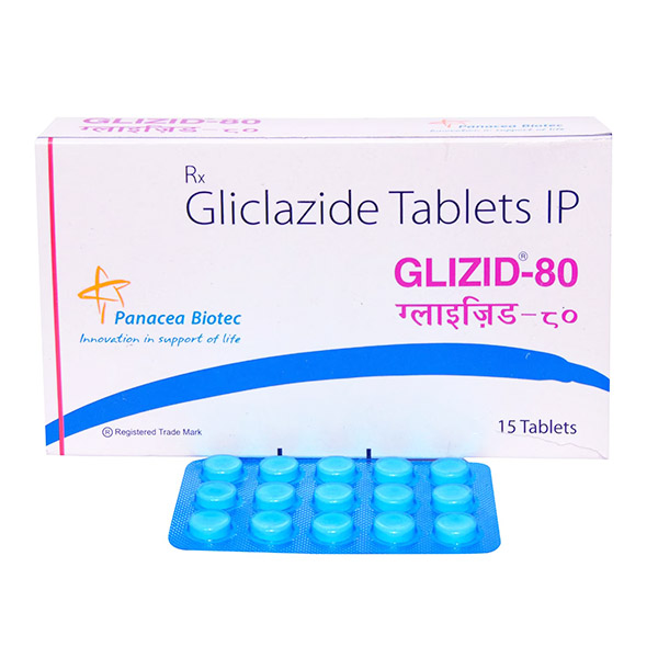 Glizid 80mg Tablet 15's