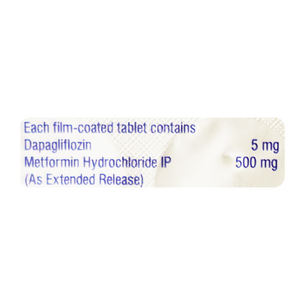 Dapabite M 5mg/500mg Tablet 10's