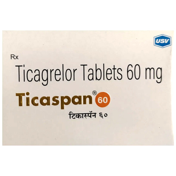 Ticaspan 60mg Tablet 10's