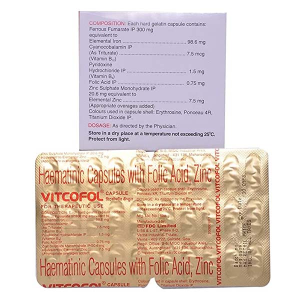 Vitcofol Capsule 30's