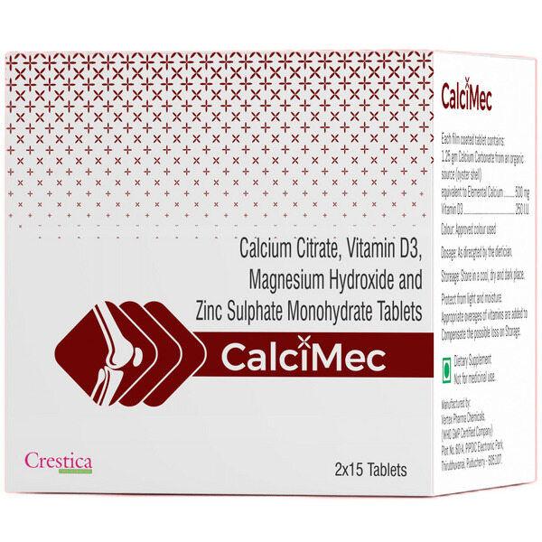 Calcimec Tablet 15's