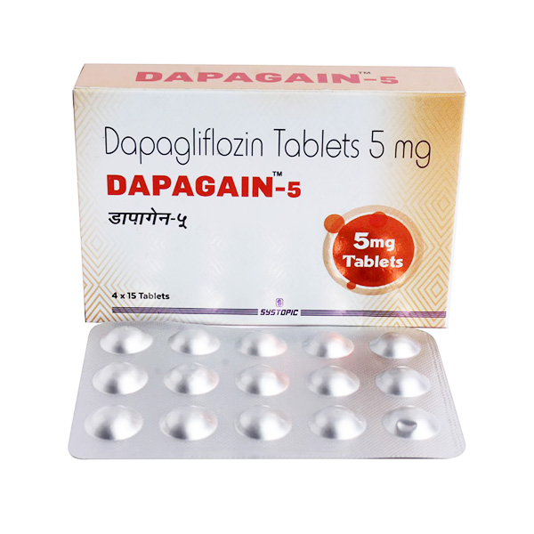 Dapagain 5 Tablet 15's