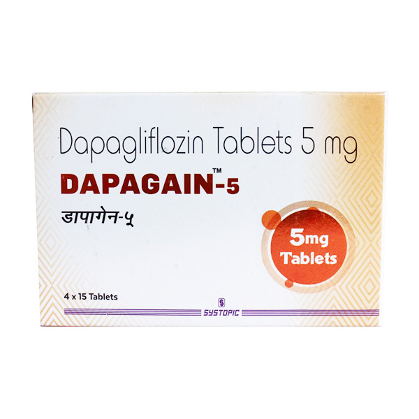 Dapagain 5 Tablet 15's