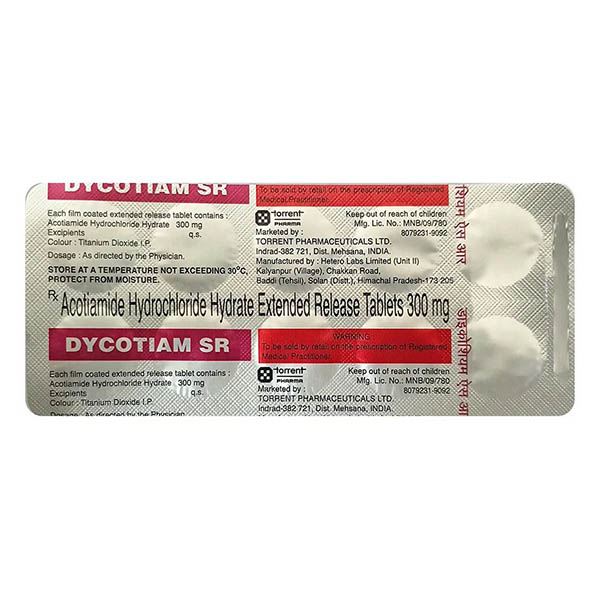 Dycotiam SR 300mg Tablet 10's