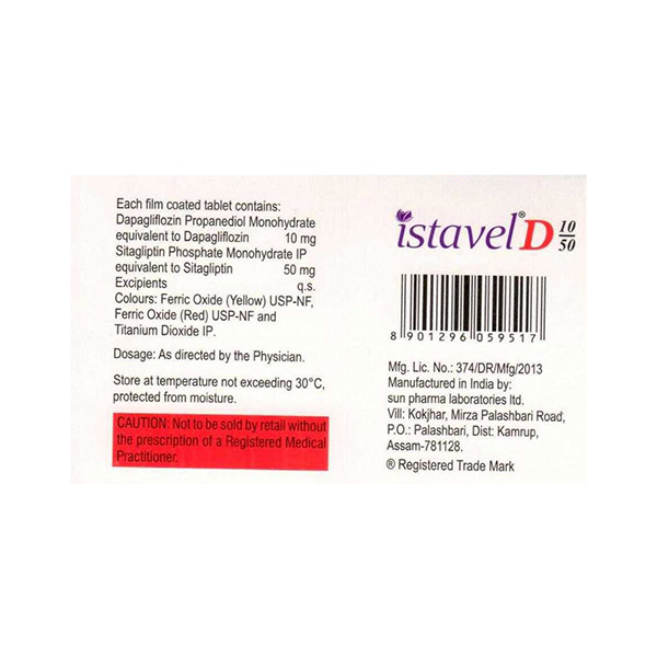 Istavel D 10/100 Tablet 15's