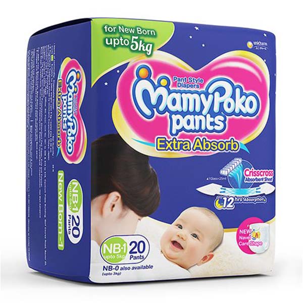 MamyPoko Pants Extra Absorb Diapers XL 20's