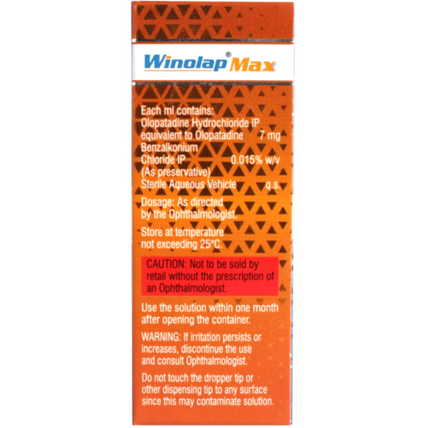 Winolap Max Eye Drops 2.5ml