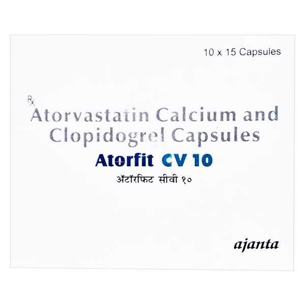 Atorfit CV 10 Capsule 15's