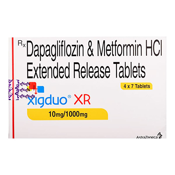 Xigduo XR 10mg/1000mg Tablet 7's