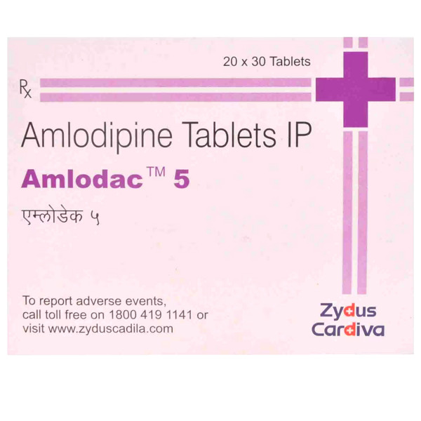 Amlodac 5 Tablet 30's