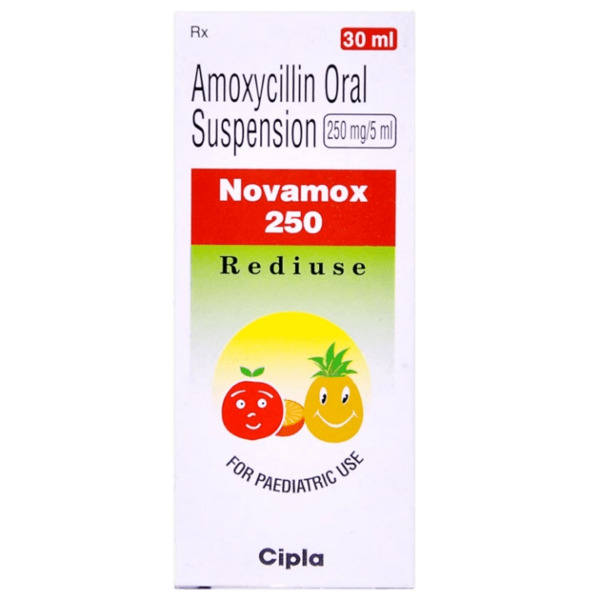 Novamox 250 Rediuse Oral Suspension 30ml