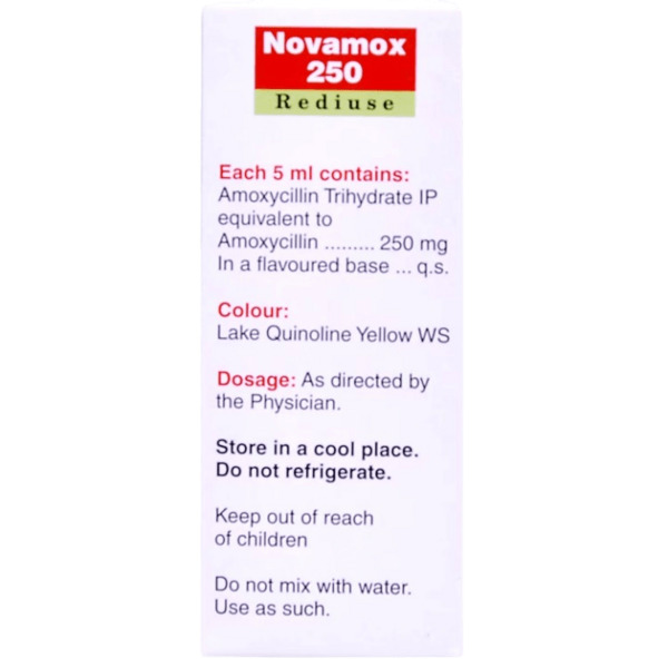 Novamox 250 Rediuse Oral Suspension 30ml