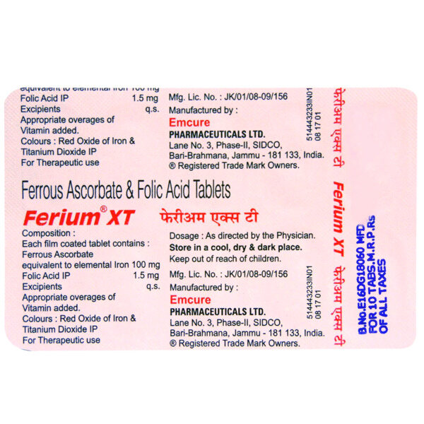 Ferium XT Tablet 10's