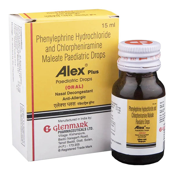 Alex Plus Paediatric Oral Drops 15ml