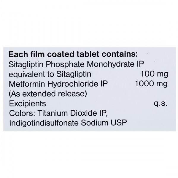 Istamet XR 100/1000mg Tablet 10's