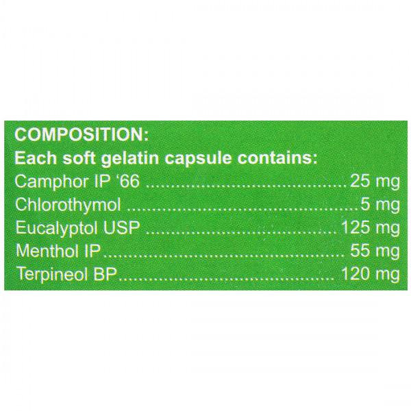 Dabur Steam Inhalation Capsule 10's